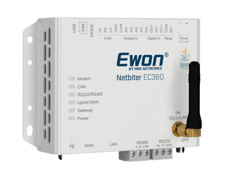 Bộ chuyển đổi giao thức Gateway EWON Netbiter EC360 hoặc 3G/4G/GSM/GPRS